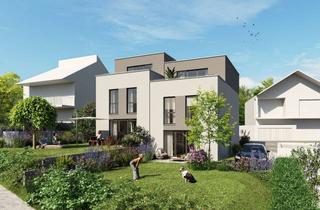 Doppelhaushälfte kaufen in 75181 Eutingen, Pforzheim Eutingen Nägelishälden - Attraktive Flachdach-Doppelhaushälften mit Dachterrasse