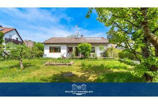 Haus kaufen in 82284 Grafrath, Charmanter Bungalow auf Südgrundstück in traumhafter Naturkulisse in Grafrath bei Fürstenfeldbruck