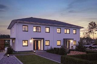 Haus kaufen in 91099 Poxdorf, Jetzt zugreifen - stilvolles Doppelhaus inkl. Grundstück in Toplage