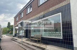Gewerbeimmobilie mieten in 23779 Neukirchen, Frisch renovierte Gewerbefläche mit großer Schaufensterfront und Garage