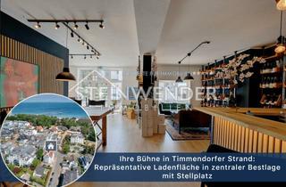 Gewerbeimmobilie kaufen in 23669 Timmendorfer Strand, Ihre Bühne in Timmendorfer Strand: Repräsentative Ladenfläche in zentraler Bestlage mit Stellplatz