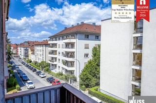 Wohnung mieten in Konradstraße 7A, 97072 Würzburg, Hochwertig renovierte 3 Zimmer Wohnung mit 2 Balkonen in Top-Lage in der Sanderau