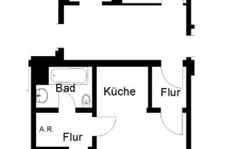 Wohnung mieten in Pettenkoferstr., 30880 Laatzen, Attraktiv! Praktische 1,5-Zimmer-Single-Wohnung