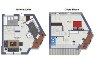 Wohnung mieten in Fabrikstraße 30, 07607 Eisenberg, 3-Raum-Maisonette-Wohnung im 2. OG (ME07)