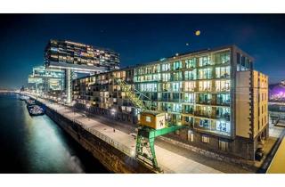 Lofts mieten in Im Zollhafen, 50678 Altstadt-Süd, Loftartige 3-Zimmer-Wohnung im Rheinauhafen mit Rheinblick und Dachterrasse