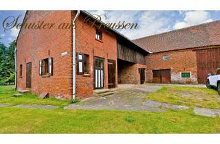 Bauernhaus kaufen in 39539 Havelberg, Schuster aus Preussen - bei Havelberg - kleiner faszinierender Bauernhof mit Haus und viel Nebeng...