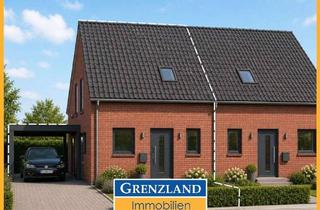 Doppelhaushälfte kaufen in 46419 Isselburg, NEUBAU Doppelhaushälfte in Isselburg-Werth-364m² Grundstück, 3 Schlafzimmer