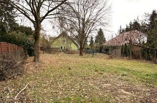 Grundstück zu kaufen in 13591 Staaken, Attraktives Baugrundstück zur Bebauung mit ggf. 2 Häusern in ruhiger Lage