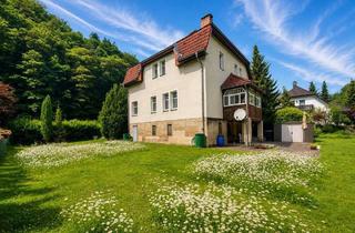 Haus kaufen in 01737 Tharandt, Tharandt - SCHÖNES EIN-BIS ZWEIFAMILIENHAUS IN GRÜNER RANDLAGE VON THARANDT