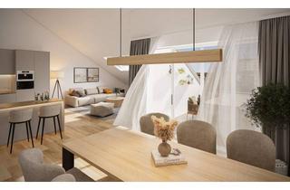 Wohnung kaufen in 89250 Senden, Exklusiv! Neubau 3,5-Zimmer-Dachgeschosswohnung mit großzügiger Dachterrasse in zentrumsnaher Lage