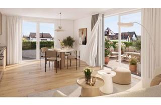 Wohnung kaufen in 89250 Senden, Komfortabel! Hochwertige 3,5-Zimmer-Neubauwohnung mit herrlichem Sonnenbalkon
