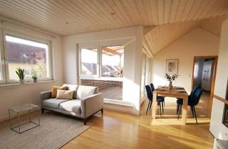Wohnung kaufen in 73614 Schorndorf, Helle Dachgeschoss-Wohnung mit Südloggia – modernes Wohnen in gepflegtem Ambiente