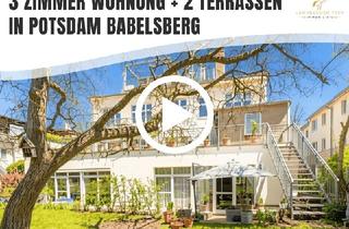Wohnung kaufen in 14482 Babelsberg Nord, Großzügige 3-Zi.-EG-Wohnung mit 2 Terrassen & Tiefgarage in Potsdam Babelsberg