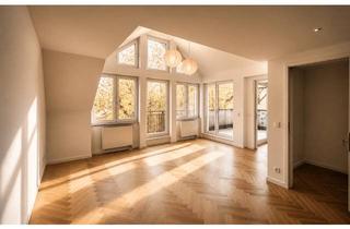 Wohnung kaufen in 14129 Nikolassee, Erstbezug nach Sanierung - Exklusive Maisonettewohnung mit Dachterrasse