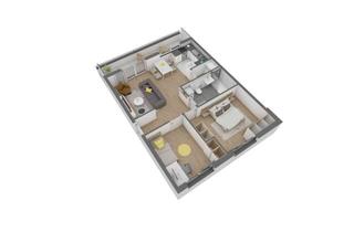 Wohnung kaufen in Von-Behring-Straße 17, 63075 Bürgel, Attraktive 3 Zimmer-Wohnung im DG mit Dachterrasse und Aufzug