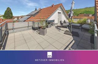 Wohnung kaufen in 73733 Esslingen, Moderner Wohn(t)raum auf 2 Ebenen mit exklusiven, uneinsehbaren Dachterrassen & Aufzug