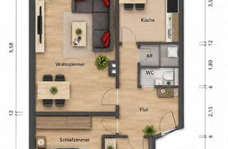 Wohnung kaufen in 22111 Horn, Vermietete 2,5 Zimmer Wohnung im Zentralen Horn