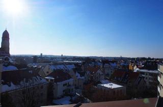 Penthouse mieten in Eberlestr., 86157 Pfersee, Stilvolles Penthouse über den Dächern von Augsburg - Zentrale und ruhige Wohnlage, 10min zum ZK