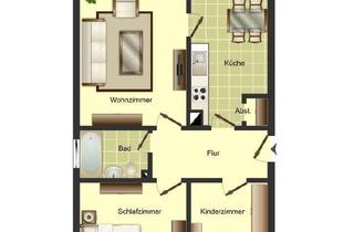 Wohnung mieten in Berliner Straße 22, 59192 Bergkamen, Charmante 3-Zimmer-Etagenwohnung in Bergkamen