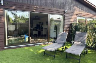 Wohnung mieten in Birkenweg 43, 23669 Timmendorfer Strand, Bungalowhälfte, eigenen sonnigen Garten, überdachte Terrasse,
