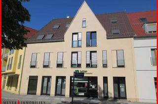 Wohnung mieten in 15907 Lübben, Komfortable Maisonettewohnung mit Wohnküche, Balkon, Lift & Spreeblick!