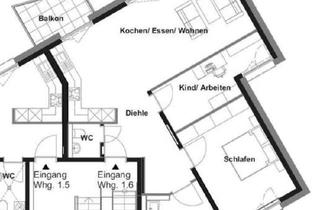 Wohnung mieten in Hinterm Bild, 78532 Tuttlingen, Moderne 3-Zi-Wohnung in Tuttlingen