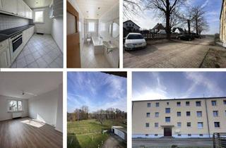 Wohnung mieten in 04838 Jesewitz, 3-Raum-WE im 2.OG, grüne + ruhige Lage, Bad m. Fenster, inkl. Ebk, Einzelgarage mgl.