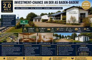 Haus kaufen in 76532 Sandweier, MFH im Industriegebiet an der A5 3.226 m² Grundstück & vielseitigen Nutzungsmöglichkeiten