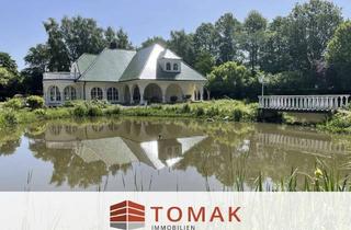 Villa kaufen in 27243 Harpstedt, Einzigartige Villa mit Spa & Innenpool auf parkähnlichem Seegrundstück