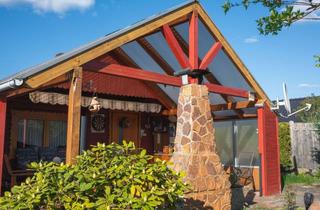 Haus kaufen in Schneewittchenweg 452, 38524 Sassenburg, Charmantes Blockhaus am Bernsteinsee | 3 Zimmer | 511 m² Grundstück
