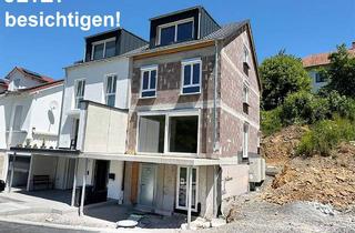 Haus kaufen in 71287 Weissach, JETZT Rohbau besichtigen! "Wohnen in idyllischer Randlage" Sehr großzügige und helle DHH in Weissach