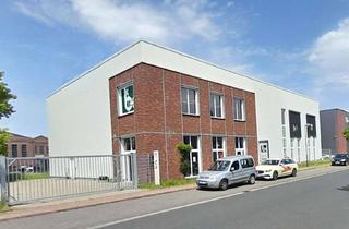 Gewerbeimmobilie kaufen in 47877 Willich, Neuwertige Lager- und Ausstellungshalle mit Büroflächen und Stellplätzen Top-Gewerbelage von Willich