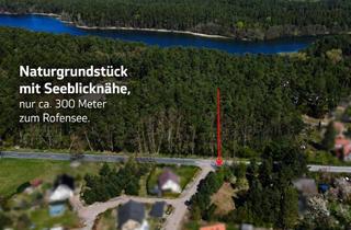 Grundstück zu kaufen in 16775 Stechlin, 1.254 m² Baugrundstück nahe Stechlinsee - teilbar , ruhige Lage (provisionsfrei)