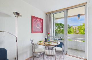 Wohnung kaufen in Fritz-Meyer-Weg 55, 81925 Bogenhausen, Möblierte City-Wohnung im berühmten Pharao-Haus – Balkon, Aufzug & Top-Lage in München-Bogen...