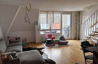Wohnung mieten in Rosenstraße 36, 71640 Ludwigsburg, Am Badgarten - Schöne 2,5-Zi-Maisonette-Whg. mit großer Dachterrasse, Balkon und TG-Stellplatz.
