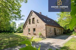 Haus kaufen in 17159 Dargun, Naturparadies mit Seele – ökologisch saniertes Landhaus mit Atelier, alten Obstbäumen & Glasfaser!