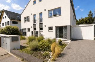 Doppelhaushälfte kaufen in 81243 Aubing-Lochhausen-Langwied, Wohnen im Grünen: Moderne KfW 55 Doppelhaushälfte mit großem Garten in begehrter Lage München-Aubing