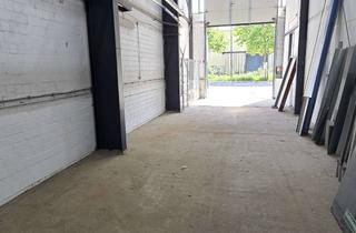 Gewerbeimmobilie mieten in 22113 Billbrook, *Courtagefrei* Ebenerdige 72m² HALLE mit sehr hoher Decke + 55 m² AUßENLAGER in Hamburg-BILLBROOK