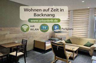 Immobilie mieten in Annonay-Straße, 71522 Backnang, Wohnen auf Zeit in Backnang – 1-Zimmer-Apartment möbliert und zentral gelegen