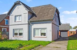 Einfamilienhaus kaufen in 25718 Friedrichskoog, Renovierungsbedürftiges Bürgerhaus mit Garage in Friedrichskoog
