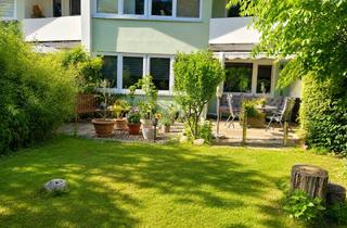 Wohnung kaufen in 22559 Hamburg, Vermietete Erdgeschosswohnung mit außergewöhnlichem 290 m² Privatgarten in Hamburg-Rissen