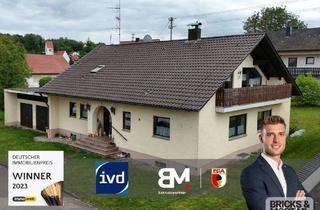 Haus kaufen in 89344 Aislingen, Aislingen - Familienfreundliches Zweifamilienhaus in Aislingen - viel Platz auf zwei Etagen