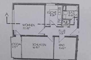 Wohnung kaufen in 30657 Hannover, Hannover - 3-Zi-Whg. - 73 m² - Hannover, Odenwaldstr.5 - OHNE Makler !