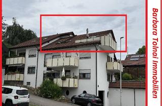 Wohnung kaufen in 71717 Beilstein, Sonnige 3-Zimmer Dachgeschoss Wohnung mit Burgblick