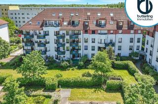 Wohnung kaufen in 04329 Heiterblick, Gepflegte & clever geschnittene 1,5-Zimmer-Wohnung mit Terrasse im Dachgeschoss in ruhiger Lage