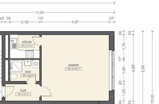Wohnung kaufen in Vahrenwalder Straße 110, 30165 Vahrenwald, Vermietete Wohnung in der List