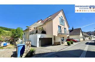 Wohnung kaufen in 65399 Kiedrich, * Kiedrich: Wohnen mit Ausblick – großzügige Maisonettewohnung mit zwei Balkonen und einer Loggia *