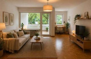 Wohnung kaufen in 32312 Lübbecke, Zentral gelegene Erdgeschosswohnung mit Balkon, moderner Küche und renoviertem Bad in Lübbecke