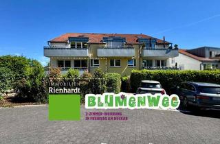 Wohnung kaufen in 71691 Freiberg, Im Blumenweg! 3-Zimmer-Wohnung in Freiberg am Neckar