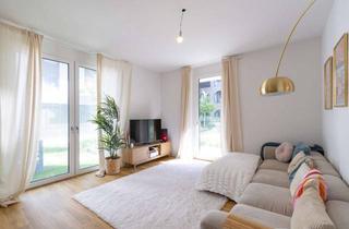 Wohnung mieten in 74076 Heilbronn, Wohnen am Neckarbogen: Helle und moderne 2-Zimmer-Erdgeschosswohnung mit Terrasse & Gartenflair